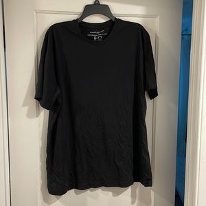 banana republic plain black t shirt